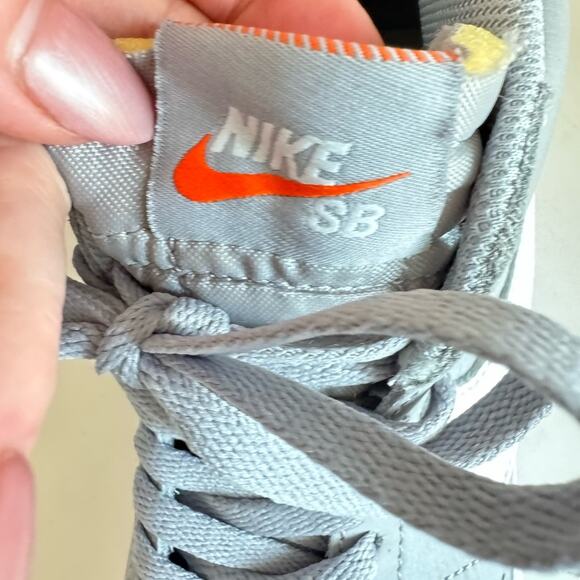 Nike SB Blazer Mid Wolf Grey Men 6 Women 7 - Picture 7 of 11